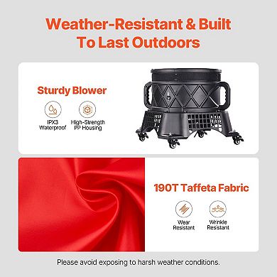 Large Inflatable Tube Man with Blower for Displays and Outdoor Events