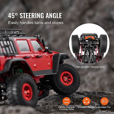 Off-Road Remote Control Car, Nylon & Aluminum Chassis, Remote Range