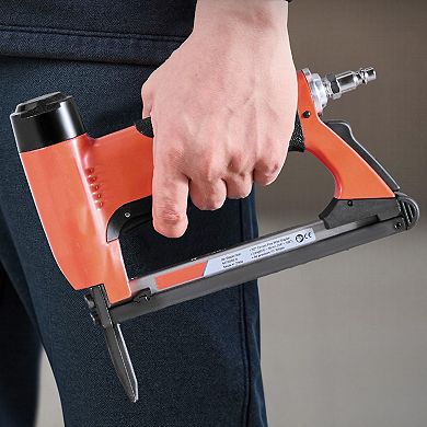 21-Gauge Pneumatic Staple Gun for Upholstery, Woodworking, and DIY Projects