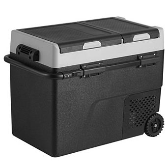 Electric Portable Cooler Freezer for Car and RV, 61.5-qt with Temperature Control