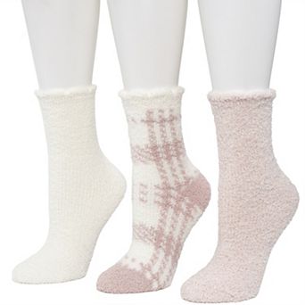 Women's Cuddl Duds® 3-Pack Cozy Crew Socks in Gift Box