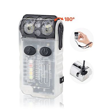 Compact Keychain Flashlight for Camping, Emergencies, and Outdoor Use