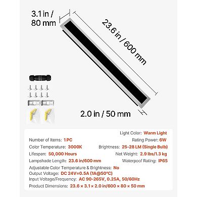 Modern LED Exterior Wall Light Up Down Side Lighting for Porch
