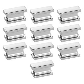 10-Pack Cabinet Knobs in Zinc Alloy for Kitchen, Bathroom, and Bedroom