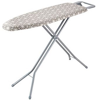 Adjustable Full-Size Ironing Board, Four-Layer Padding for Smooth Ironing