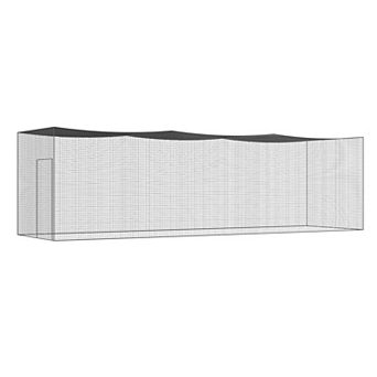 Baseball Batting Cage Net, Fully Enclosed Strong PE Mesh for Indoor/Outdoor Use