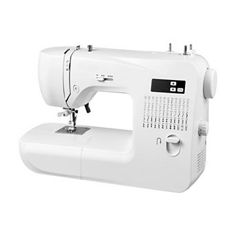60-Stitch Home Sewing Machine with Twin-Needle Support