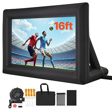 Inflatable Projector Screen Front & Rear Projection Indoor Outdoor Viewing