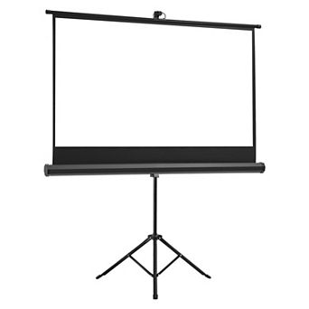Tripod Projection Screen Adjustable Height Lightweight Indoor-Outdoor Use