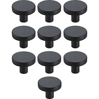 10-Pack Cabinet Knobs in Zinc Alloy for Kitchen, Bathroom, and Bedroom Drawers