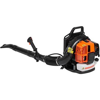 High-Powered Gas Backpack Leaf Blower 63CC Engine, 5060 Min Runtime