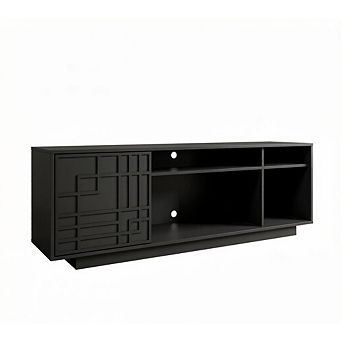 GOODSILO Contemporary TV Stand for Televisions Up to 70 in
