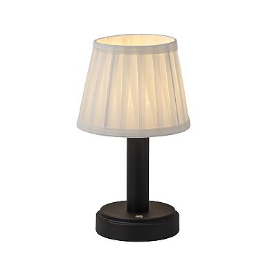11'' Modern Type-C Rechargeable Cordless LED Table Lamp Industrial Dimmable Touch Control Mini Desk