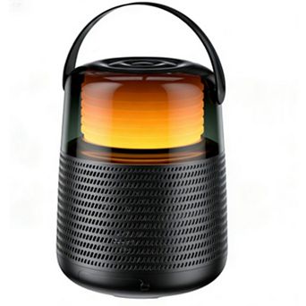 Portable Bluetooth Speaker with LED Modes, 12 Kinds of Color, Bluetooth 5.3, Dolby Cinema Sound
