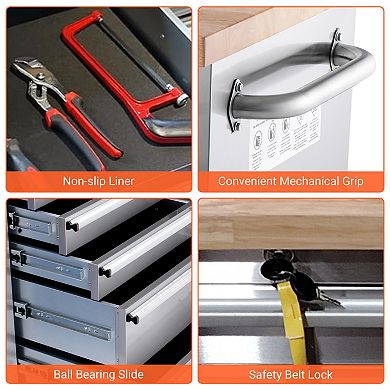 72 Inch Heavy Duty Rolling Tool Chest