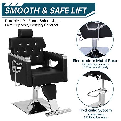 Professional Hydraulic Barber Chair