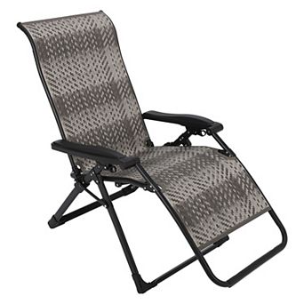 Rattan Reclining Folding Chair