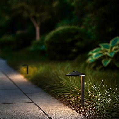 6 pack LED Low Voltage Landscape Path Light 12V, Bright Waterproof Outdoor Pathway Light for Walkway