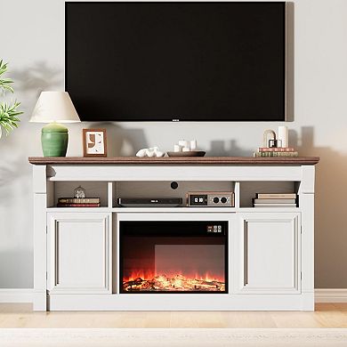58 Inch Fireplace TV Stand