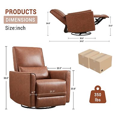 360° Swivel Rocking Chair