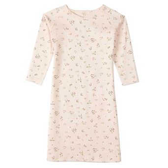 Big Kids Girls "Cameo Florals" 100% Cotton Pullover Nightgown