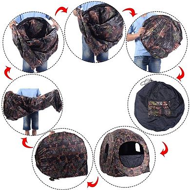 Portable Pop-Up Camo Hunting Blind Shelter
