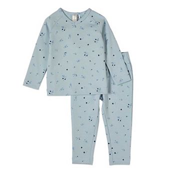 Big Kids 2 pc Boys "My Brightest Star" 100% Cotton V-Neck Pajama set