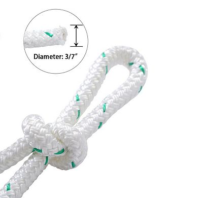Double Braid Polyester Rope 150 Ft Heavy Duty Rigging Line