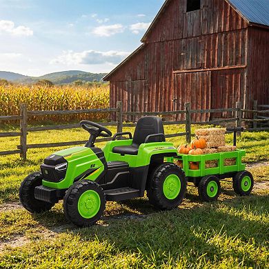 ANIXOL Kids Ride-On Tractor with Parent Remote