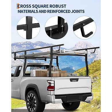ANIXOL Adjustable Over-Cab Truck Bed Rack