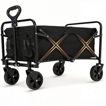ANIXOL Heavy-Duty Collapsible Wagon Cart