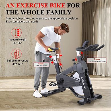 ANIXOL Magnetic Resistance Exercise Bike