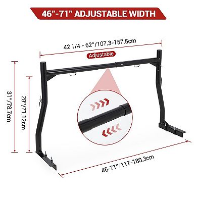 ANIXOL Aluminum Truck Ladder Rack