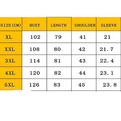 Women's Plus Size Tops Crew Neck Short Sleeve Split Hem Tee Shirt Casual Summer Ribbed Knit Blouses