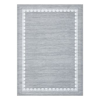 ANIXOL Washable Border Area Rug