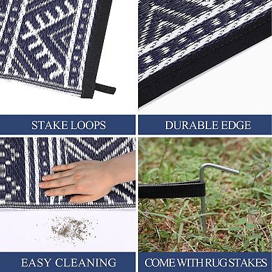 ANIXOL Outdoor Reversible Rug