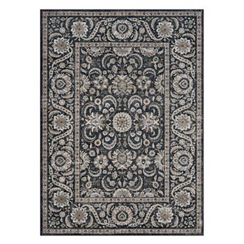 Washable Rug for Living Room, Vintage Large Carpet Rugs for Bedroom, Soft Non Slip Area Rugs