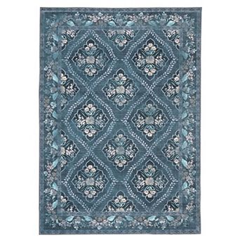 ANIXOL Washable Non-Slip Low Pile Area Rug