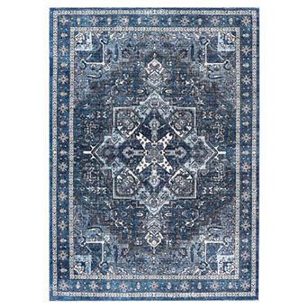 ANIXOL Washable Vintage Non-Slip Area Rug