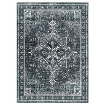 ANIXOL Washable Vintage Non-Slip Area Rug
