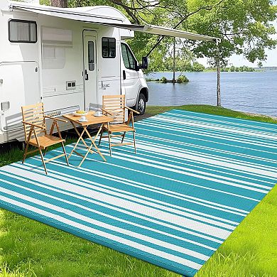 ANIXOL Outdoor Waterproof Reversible Rug
