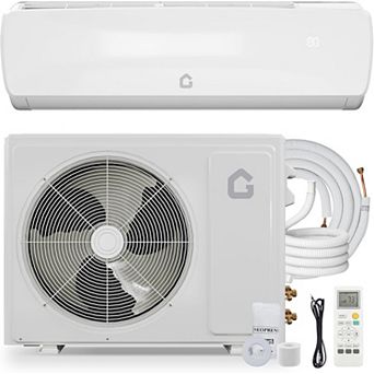9000 BTU Mini Split Air Conditioner Heat Pump, 19 SEER2 230V Cools Up to 450 Sq. ft