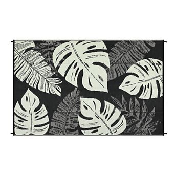 ANIXOL Outdoor Reversible Plastic Patio Rug