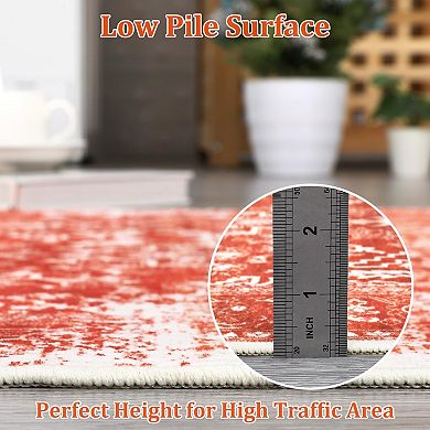 ANIXOL Washable Vintage Runner Rug