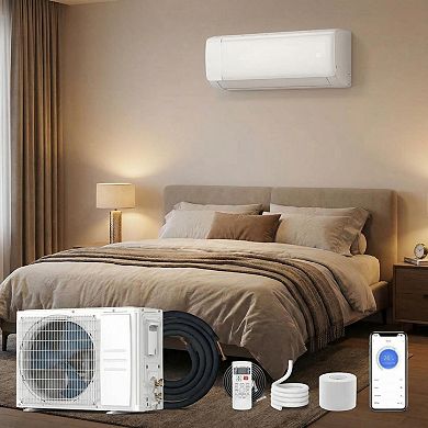 IDEALHOUSE 12000 BTU 21 SEER2 WiFi ABS Split Air Conditioner