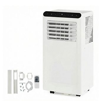 IDEALHOUSE 8000 BTU 3-in-1 Smooth ABS Compact Portable Air Conditioner