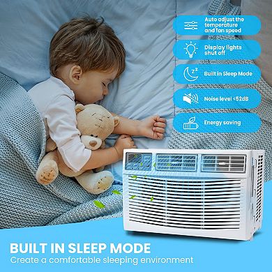 IDEALHOUSE 8000 BTU Smart ABS Window Air Conditioner