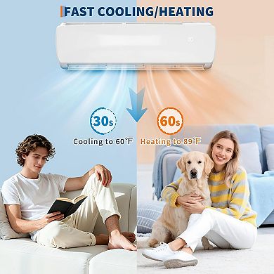 IDEALHOUSE 12000 BTU 21 SEER2 WiFi ABS Split Air Conditioner