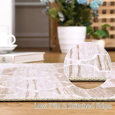 ANIXOL Moroccan Washable Area Rug
