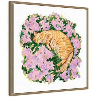 Dream on the Meadow by Lucia Gianello Framed Canvas Wall Art Print